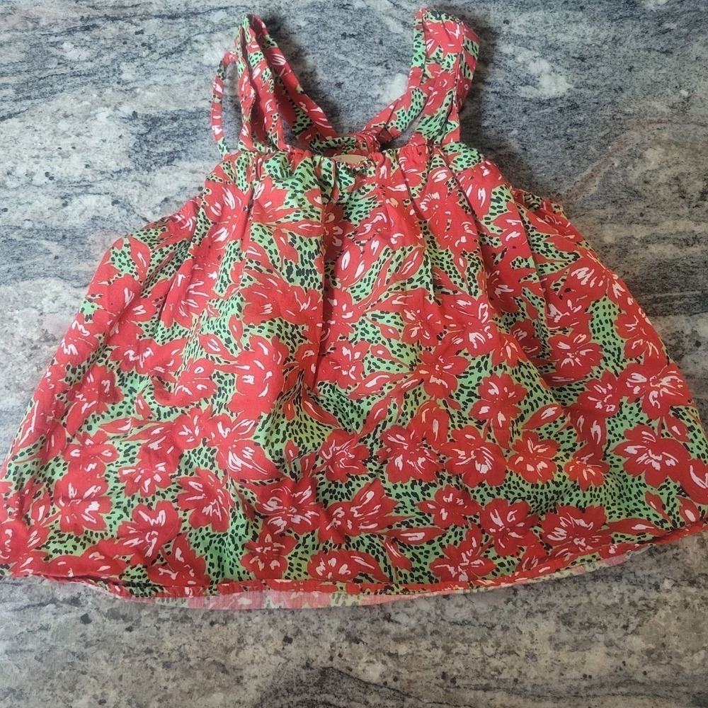 Zara Girl Floral Tank Size 7